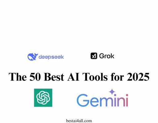 The 50 Best AI Tools for 2025 – Free & Paid The 50 Best AI Tools for 2025 - Free & Paid