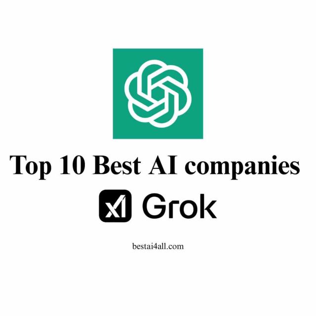 Top 10 best Artificial Intelligence (AI) companies in the Word